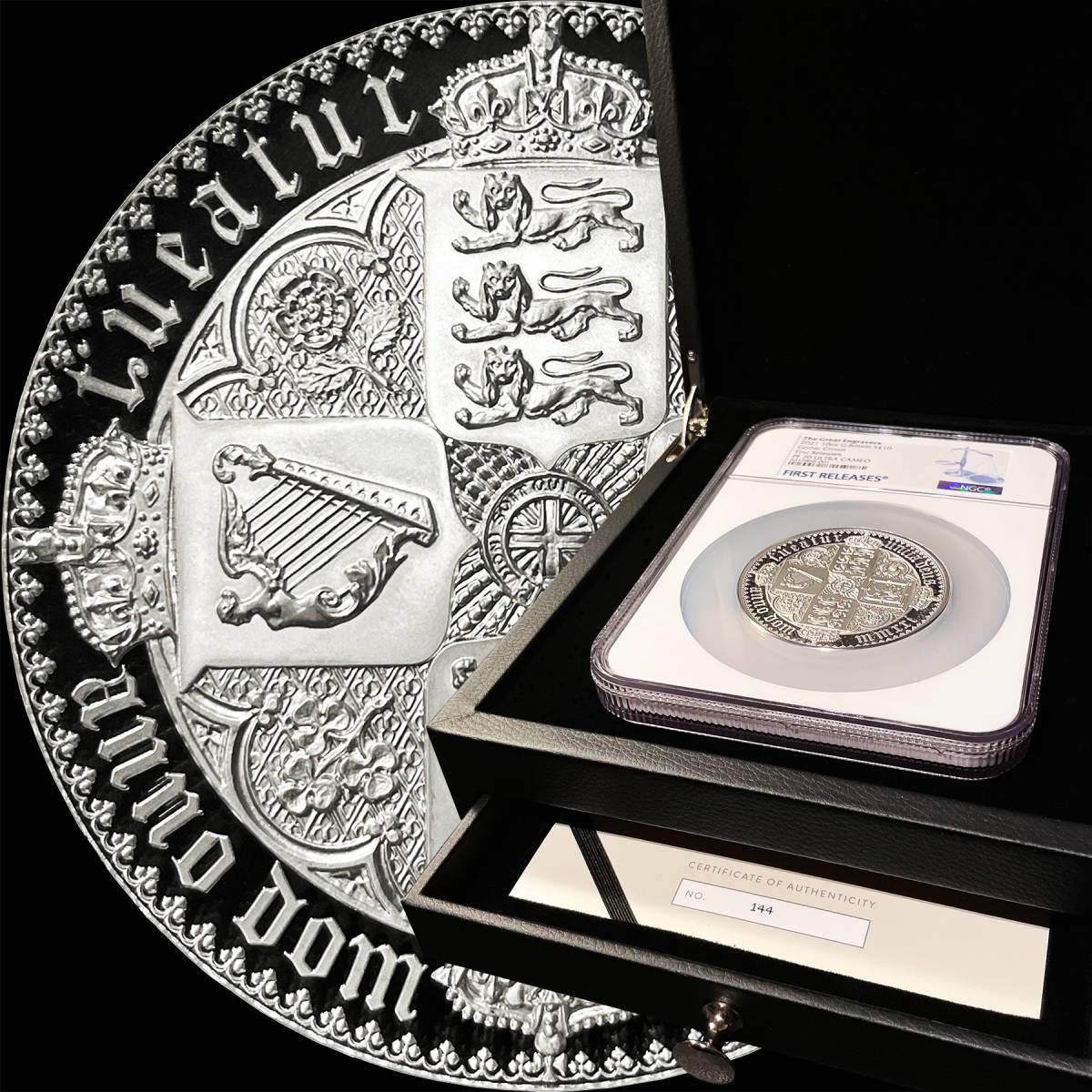 高質 ☆最高鑑定 NGC/英国ゴチック ロイヤルミントCOA&BOX付属 ...