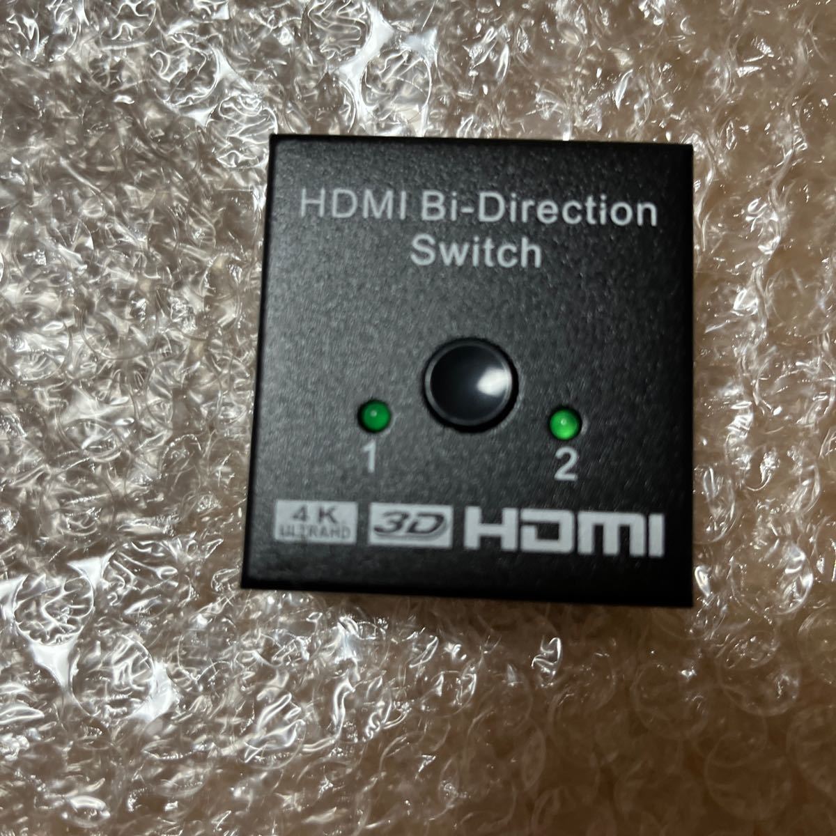 HDMI分配器 切替機 双方向 ワンタッチ切替 セレクター １出力２入力 ２出力１入力 電源不要 4ｋ 3D