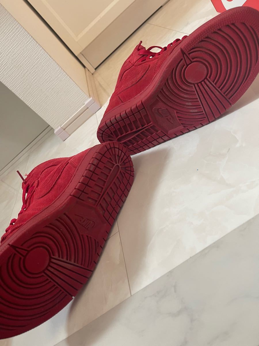 Nike Air Jordan 1 Retro High Red Suedeレトロ ハイ レッド スウェード レア