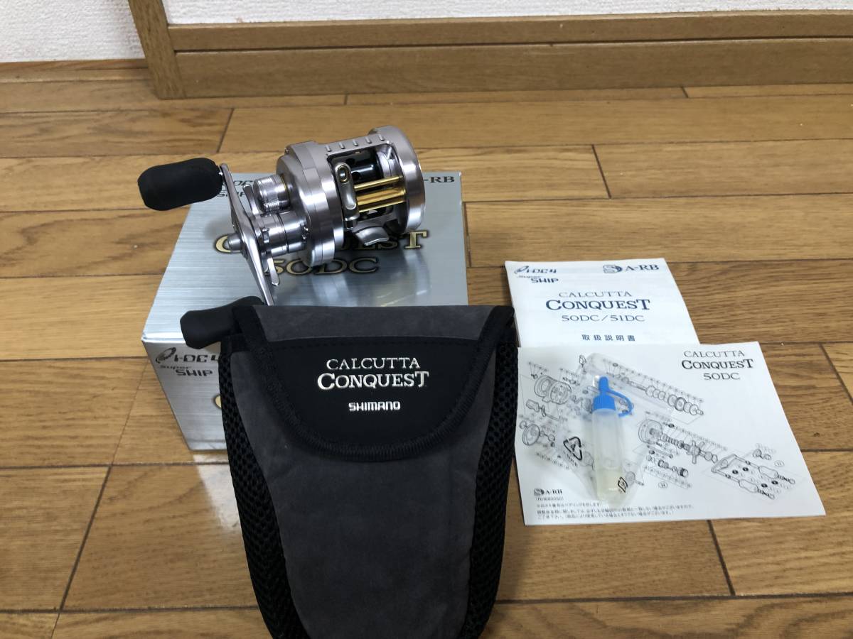 シマノ カルカッタコンクエスト 50DC 美品 www.nickstellino.com