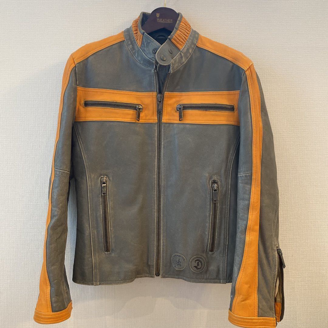 DIESEL ライダースジャケット www.nickstellino.com