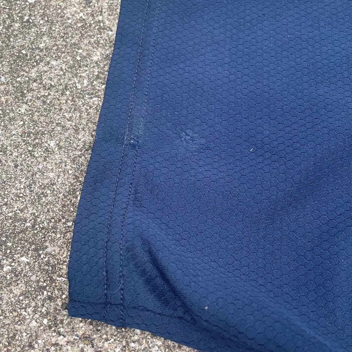 lecoqsportif ルコックスポルティフ　半袖　Tシャツ　紺　白　赤　スポーツ　スポーツウェア　ランニング　メンズ　XL