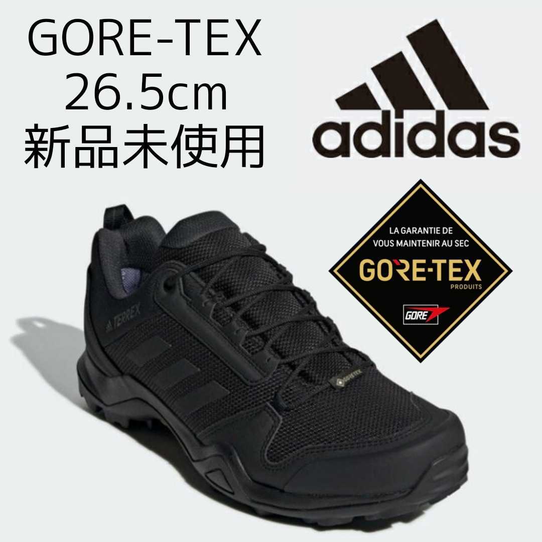 GORE-TEX! 26.5cm adidas TERREX AX3 GTX 新品未使用 アディダス テレックス ゴアテックス トレッキングシューズ ハイキング 黒 ブラック