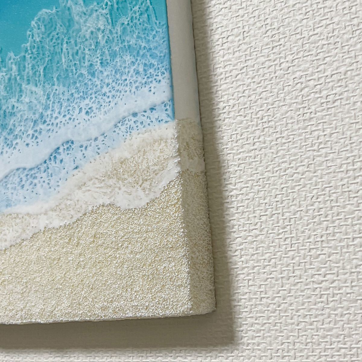 海アート 【S220511】B4 レジンアート 壁掛け インテリア 絵画 風水
