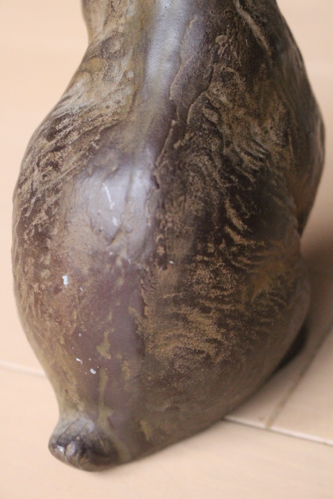 □ウサギの置物【鋳物】兎19cm1.2kg□鋳鉄製品□金属工芸品金属 □ウサギの置物【鋳物】兎19cm1.2kg□鋳鉄製品□金属工芸品金属
