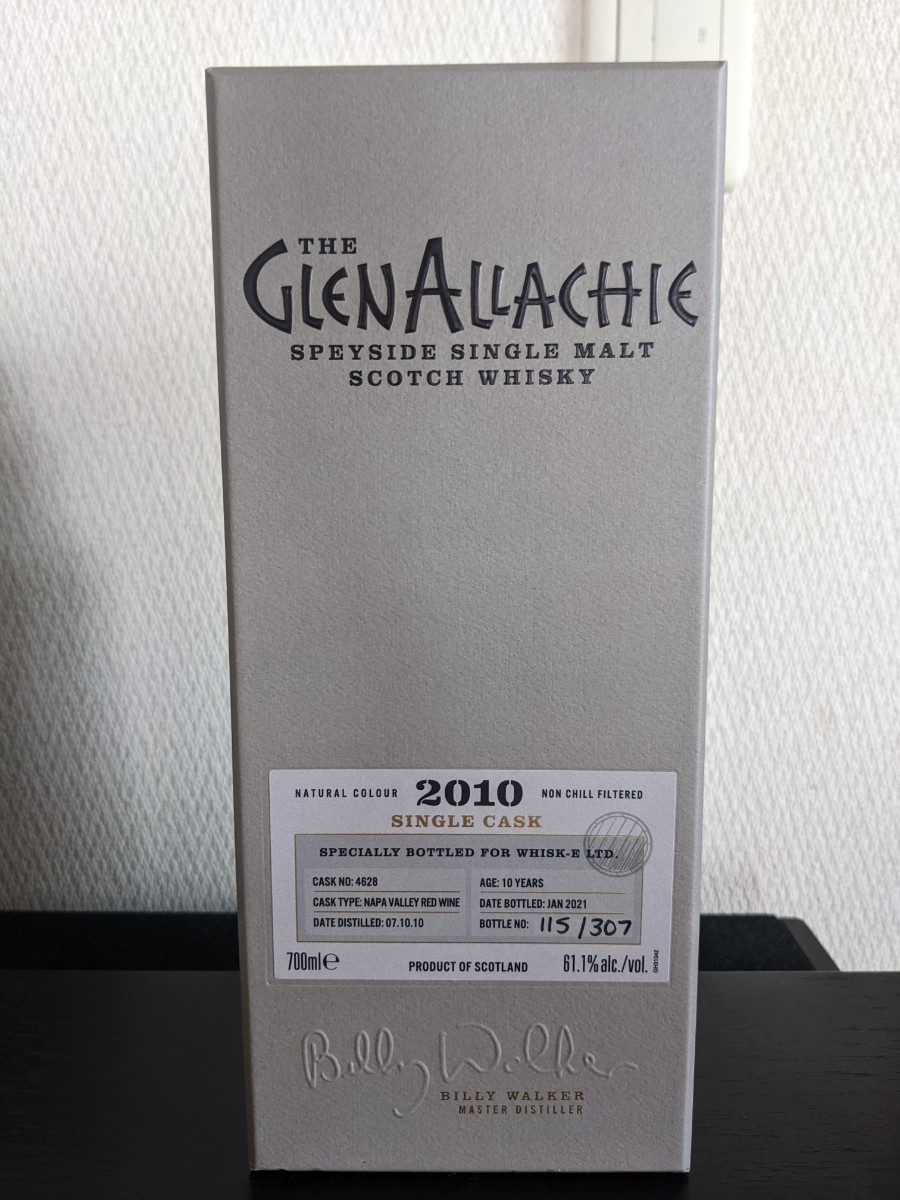 グレンアラヒー 2010 ナパヴァレーレッドワインカスク 61.1％ 700ml