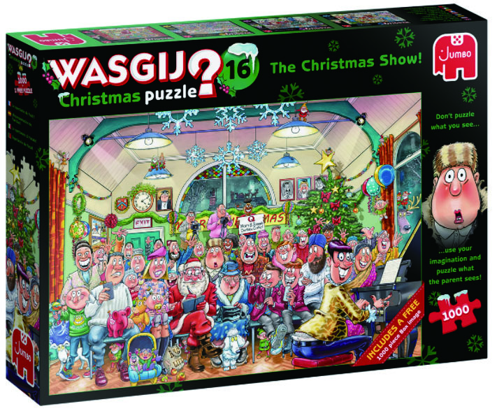 Jumbo 19183 2X1000ピース ジグソーパズル オランダ発売 Wasgij Christmas 16_画像3