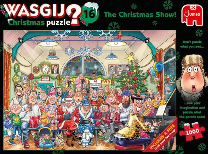 Jumbo 19183 2X1000ピース ジグソーパズル オランダ発売 Wasgij Christmas 16_画像1