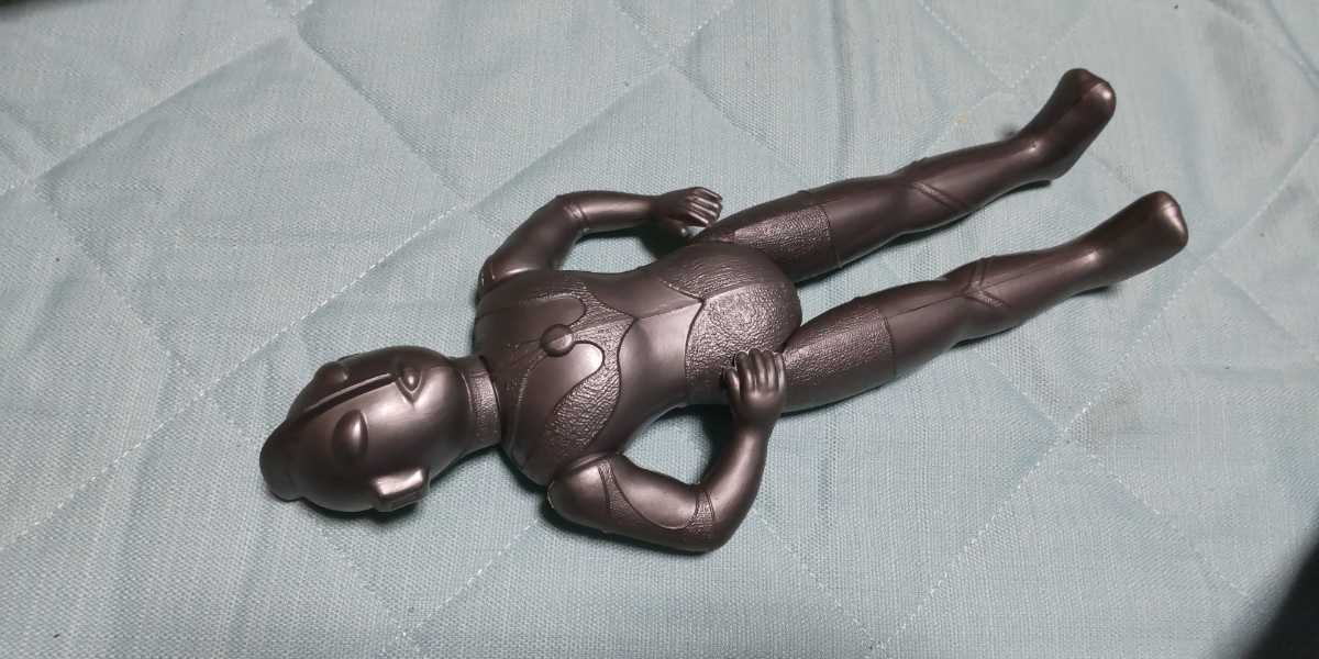 超 美品 マルサン 貴重！ウルトラマン ポリエステル ポリ人形 昭和レトロ ブルマァク セブン 当時物 ソフビ人形 ブルマァク バンダイ