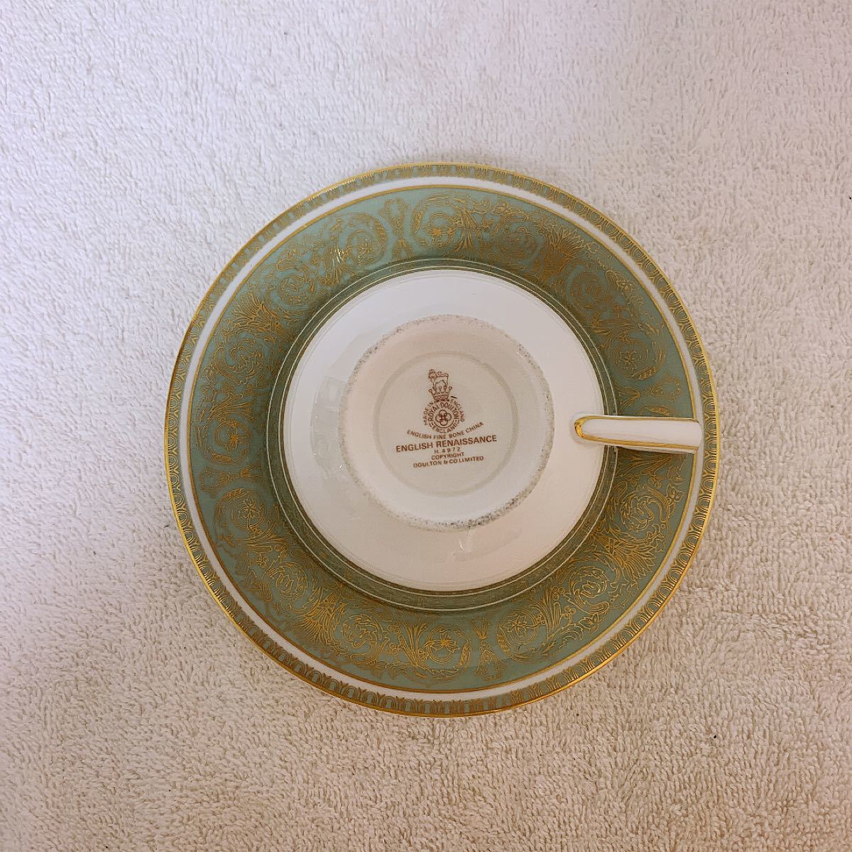 ロイヤルドルトン イングリッシュ・ルネッサンス カップ & ソーサー Royal Doulton 洋食器