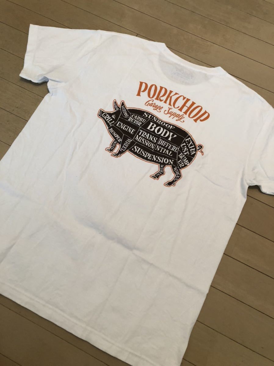 PORKCHOP GARAGE SUPPLY ポークチョップ ガレージ サプライ tシャツ xl