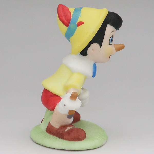  Disney Pinocchio Gloria * screw k figure paintbrush Gloria company 1987 year USA ceramics made 