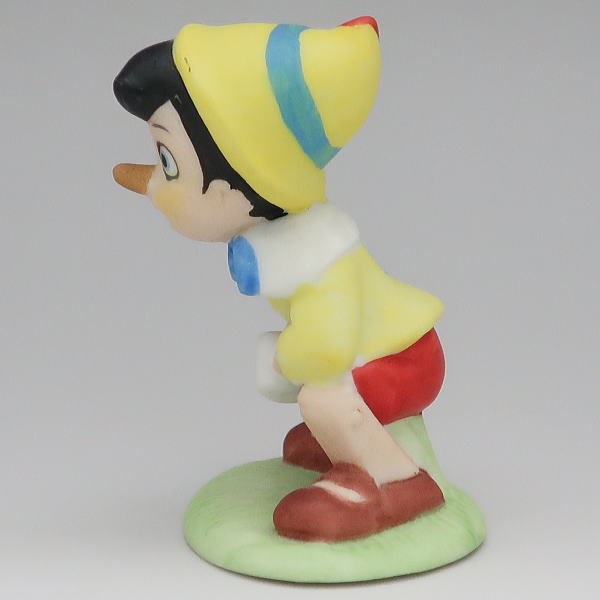 Disney Pinocchio Gloria * screw k figure paintbrush Gloria company 1987 year USA ceramics made 