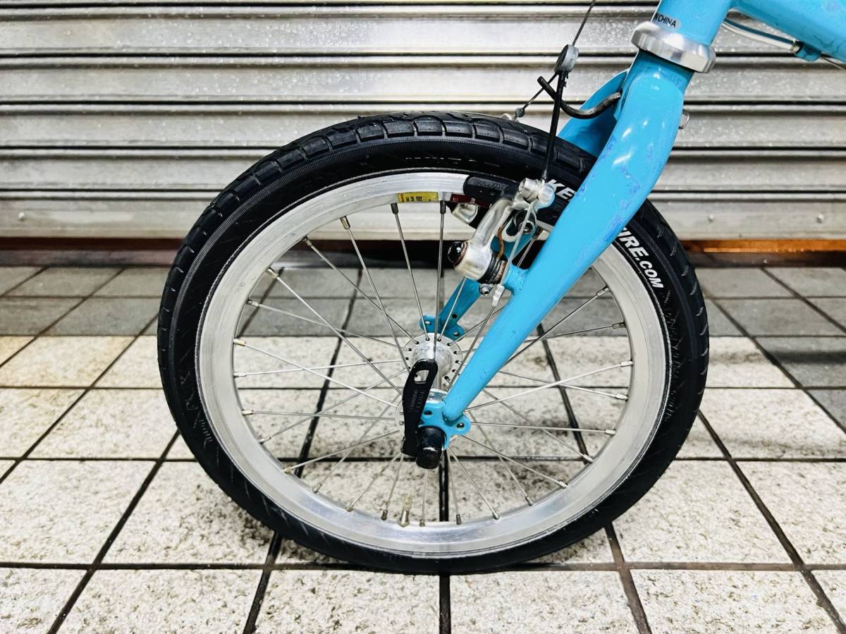 絶版美品★BRUNO（ブルノ）LUZWRN 16インチ ミニペロ 520サイズ Shimano 1x8速★整備済_画像6