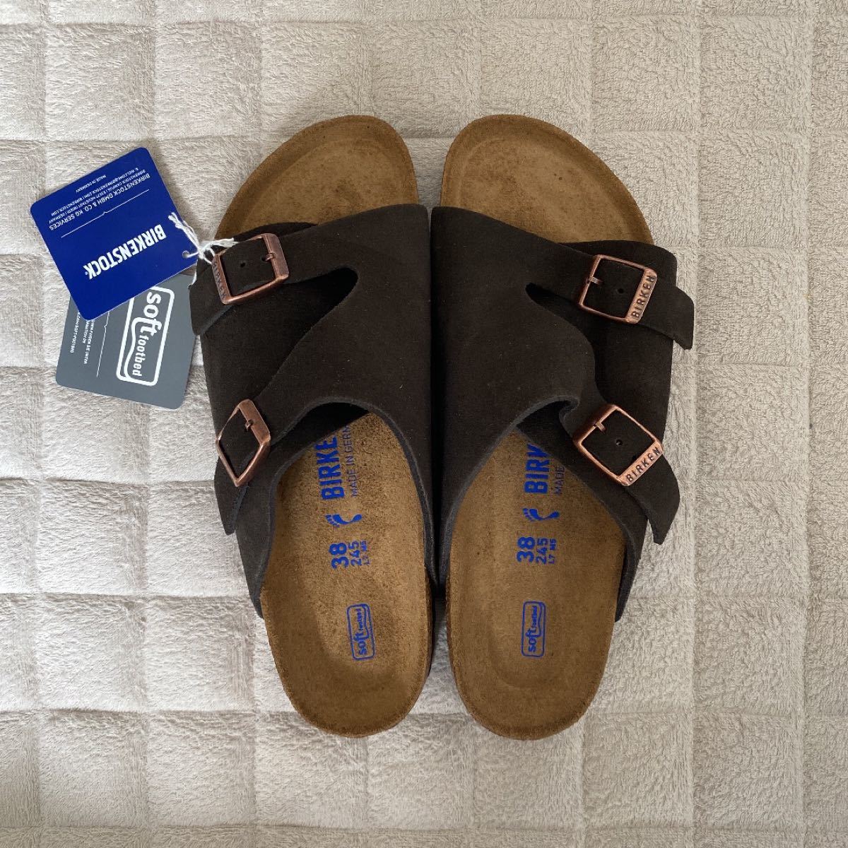 BIRKENSTOCK ビルケンシュトック チューリッヒ モカ 38 slyg-block.com