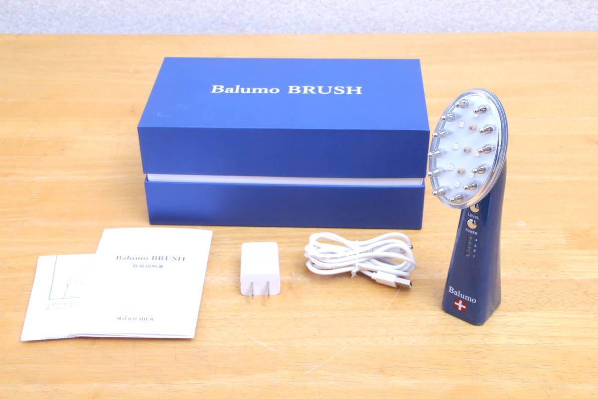 動作OK・美品】 IDEA ブラシ型美容育毛機器 Balumo BRUSH バルモ