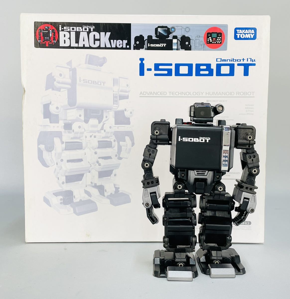 タカラトミー i-SOBOT アイソボット ブラックver. Omnibot