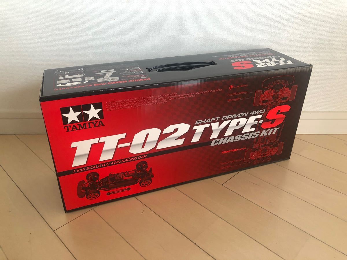 新品未開封】タミヤ 1/10 RC TT-02 TYPE-S シャーシキット ITEM58600