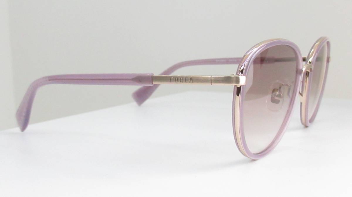 *FURLA Furla * woman sunglasses SFU-569J-383Y( trance lucent purple )* special case attaching 