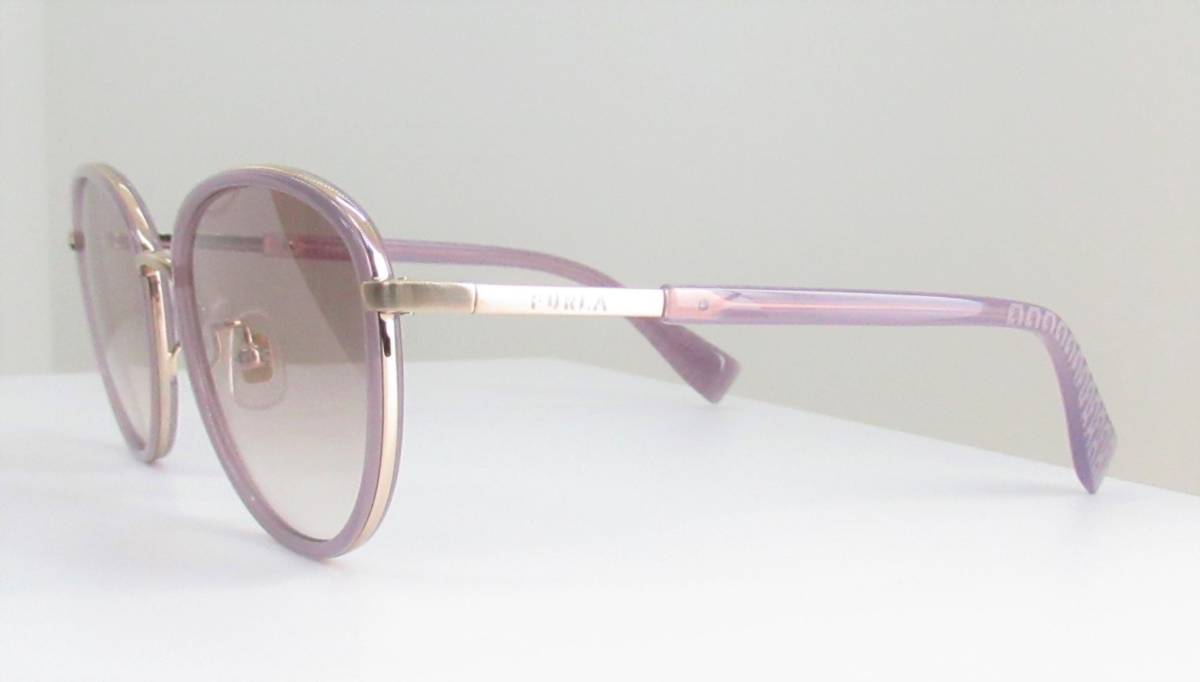 *FURLA Furla * woman sunglasses SFU-569J-383Y( trance lucent purple )* special case attaching 