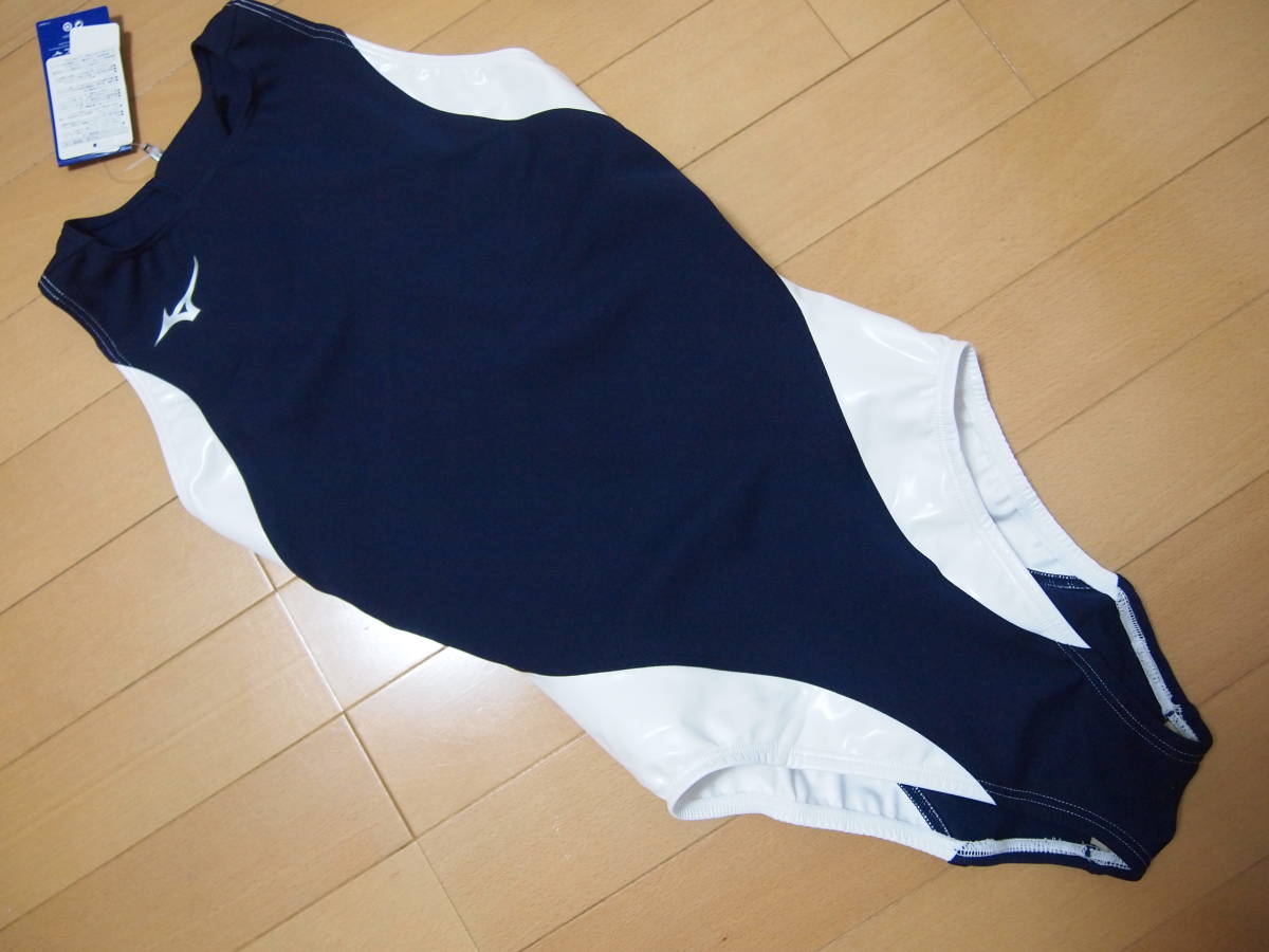 Mizuno水球水着ウォーターポロ ハイレグバックジップ ホワイト Mizuno水球水着ウォーターポロ ハイレグバックジップ ホワイト