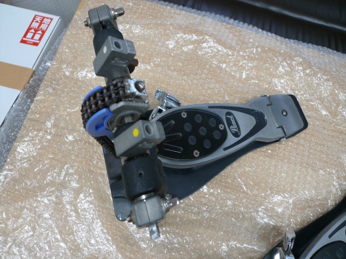 現状品 Pearl/パール//P-2002B/ツインペダル | www