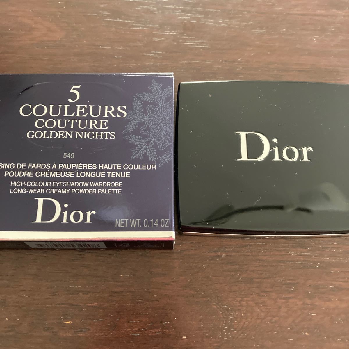 ディオール Dior サンククルール アイシャドウ　549 ゴールデンスノー