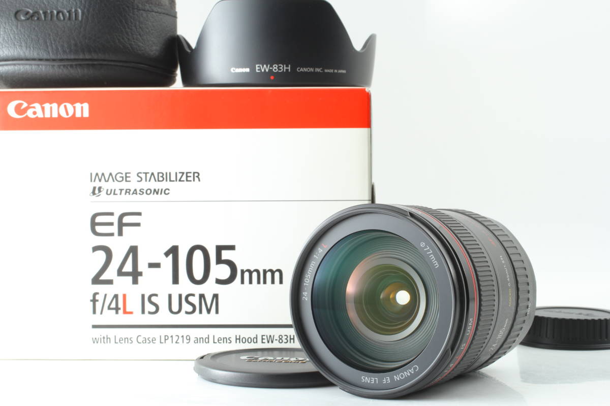 超美品箱付き】Canon キャノン EF 24-105mm F4 L IS USM AF オート