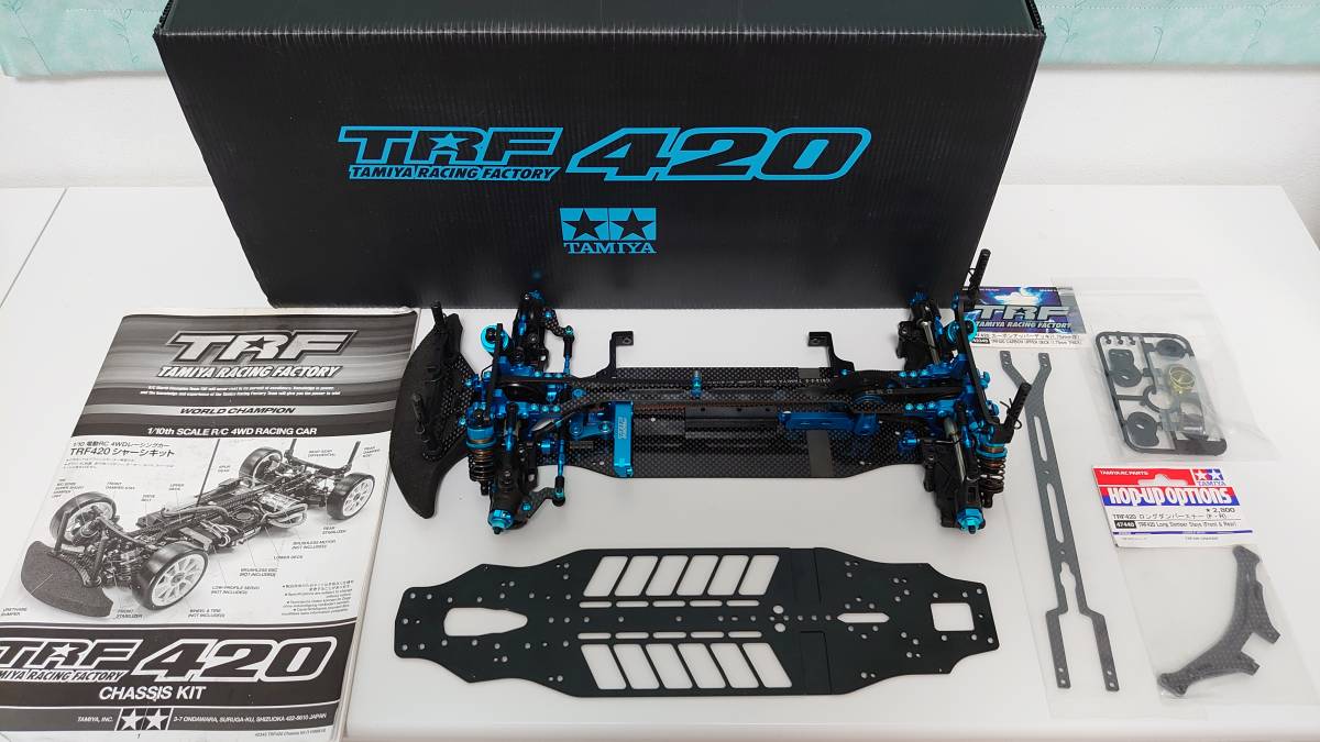 未使用未開封品 タミヤ 1/10RC TRF420 シャーシキット-