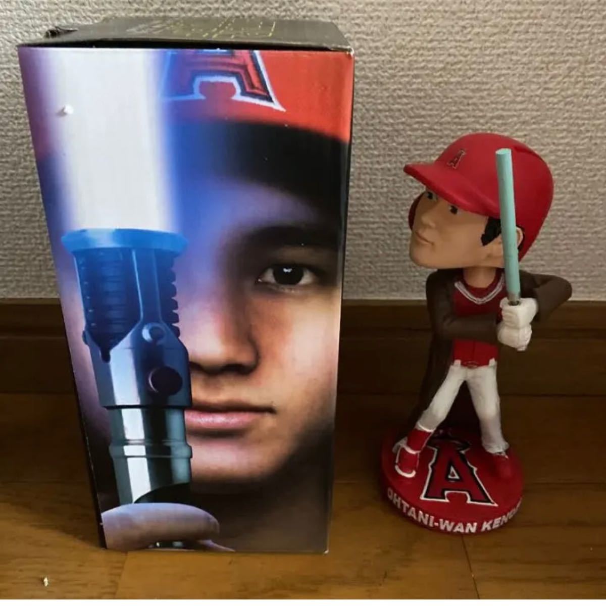 大谷翔平 スノーグローブ+スターウォーズボブルヘッドセット5月6月