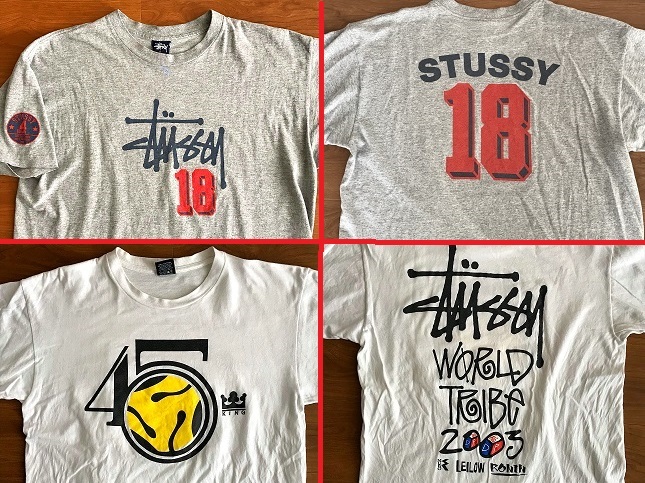 即決 STUSSY Tシャツ 8枚セット 90's ~ 00年代前半 ② ⑩ 即決 STUSSY Tシャツ 8枚セット 90's ~ 00年代前半 ② ⑩