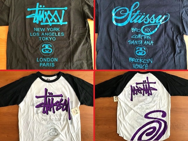 即決 STUSSY Tシャツ 8枚セット 90's ~ 00年代前半 ② ⑩ 即決 STUSSY Tシャツ 8枚セット 90's ~ 00年代前半 ② ⑩