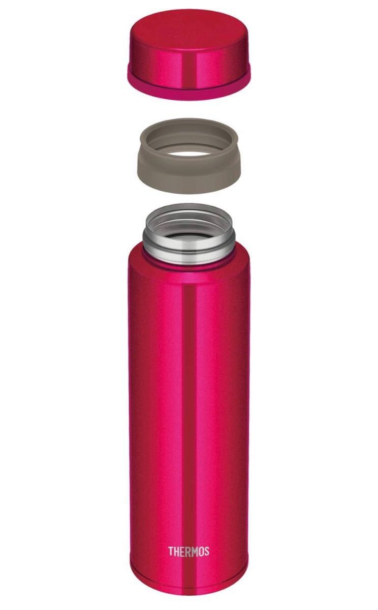【新品・未使用】サーモス  真空断熱　水筒　ピンク　480ml レッド　 サーモス水筒 ミニボトル