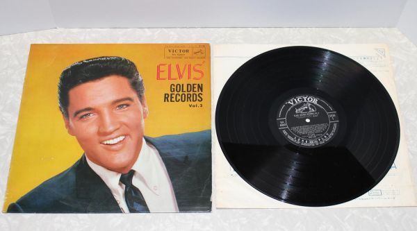 ◆エルヴィス・プレスリー - 独自ジャケ！ゴールデン・レコード3集◆ELVIS PRESLEY - JAPAN ONLY! RA5263 Golden records vol.3 20223