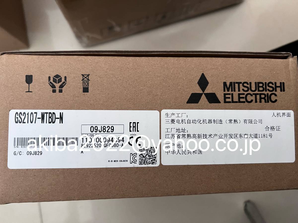 新品☆MITSUBISHI/ 三菱 タッチパネル GS2107-WTBD-N [6ヶ月安心保証]-