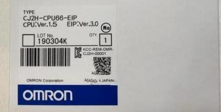 安心と信頼 新品 OMRON オムロン CJ2H-CPU66-EIP CPUユニット 6ヶ月 ...