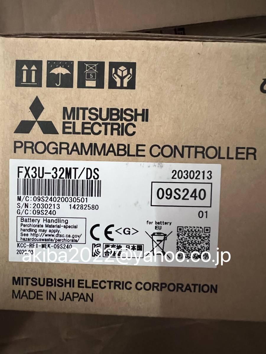 新品★安心保証 三菱電機 MITSUBISHI MELSEC-F シーケンサ FX3U-32MT/DS [6ヶ月安心保証]