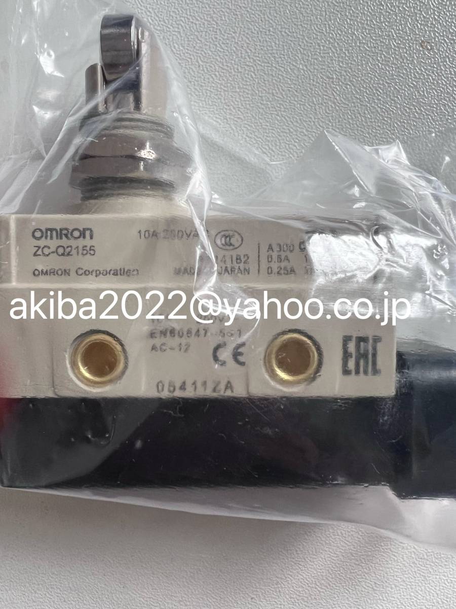 新品★　OMRON 　オムロン　リミットスイッチ ZC-Q2155【6ヶ月保証付き】_画像1