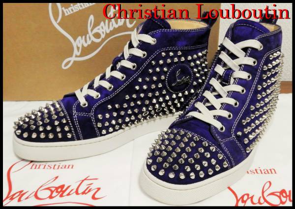 Yahoo!オークション - 激レアカラー Christian Louboutin ルイススタッ