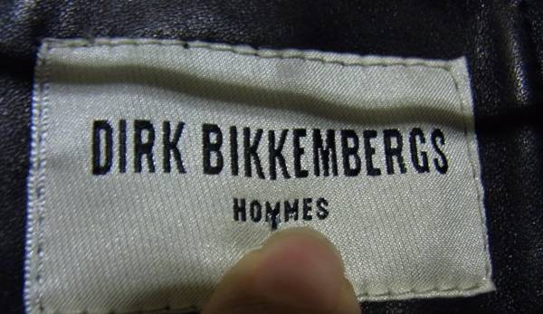 DIRK BIKKEMBERGS HOMMES ダークビッケンバーグ レザー ベスト 48