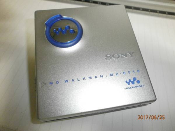 【初売り】 SONY　MZ-E510本体６バンドイコライザーウォークマン中古完全ジャンク品 再生専用