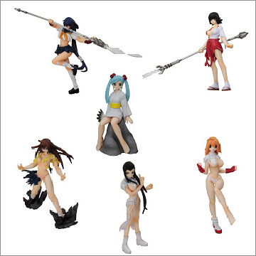 *SR series Great Guardians real figure PART.1... normal 6 kind (....,... virtue,. feather . length,... virtue, various ... Akira, other... figure )