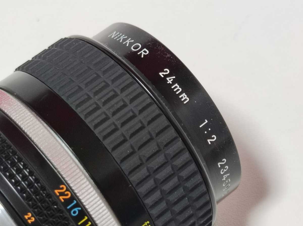 【外観美品】Nikon AI Nikkor 24mm f/2S Ai-s 元箱付き ニコン_画像5