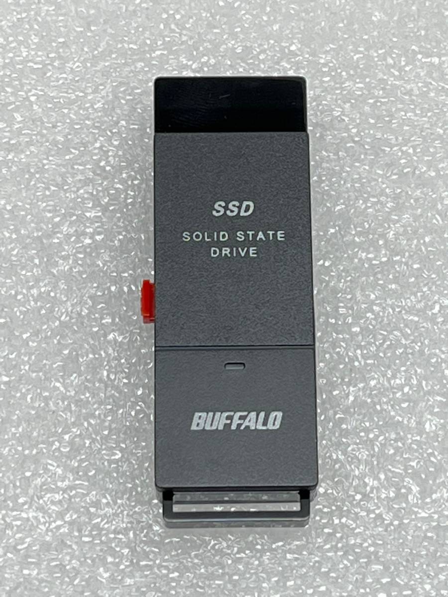 ★送料無料★ 美品 ★　BUFFALO　スティック型 SSD　250GB　SSD-PUT250U3-BKC　[テレビ録画/PC/PS5向けUSB3.2(Gen.1)対応]