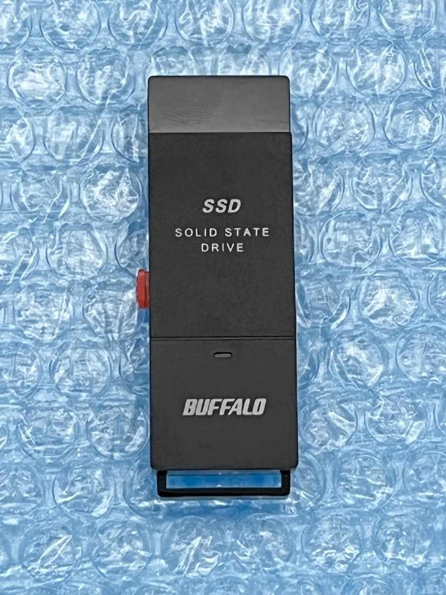 ★送料無料★ 美品 ★　BUFFALO　スティック型 SSD　250GB　SSD-PUT250U3-BKA　[テレビ録画/PC/PS5向けUSB3.2(Gen.1)対応]