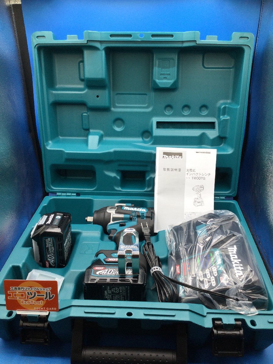 領収書発行可】☆Makita/マキタ 40v充電式インパクトレンチ TW007GRDX