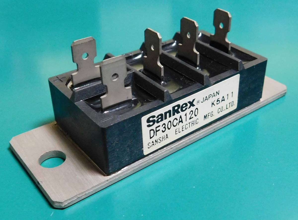 SanRex DF30CA120 ダイオード・三相整流モジュール (1200V/30A) [管理:KD672]_画像1