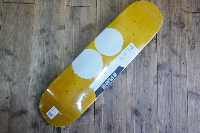 11【PLAN B】 ROUGH ORIGINAL YELLOW デッキ サイズ 8 ×31.85 スケートボード プランビー