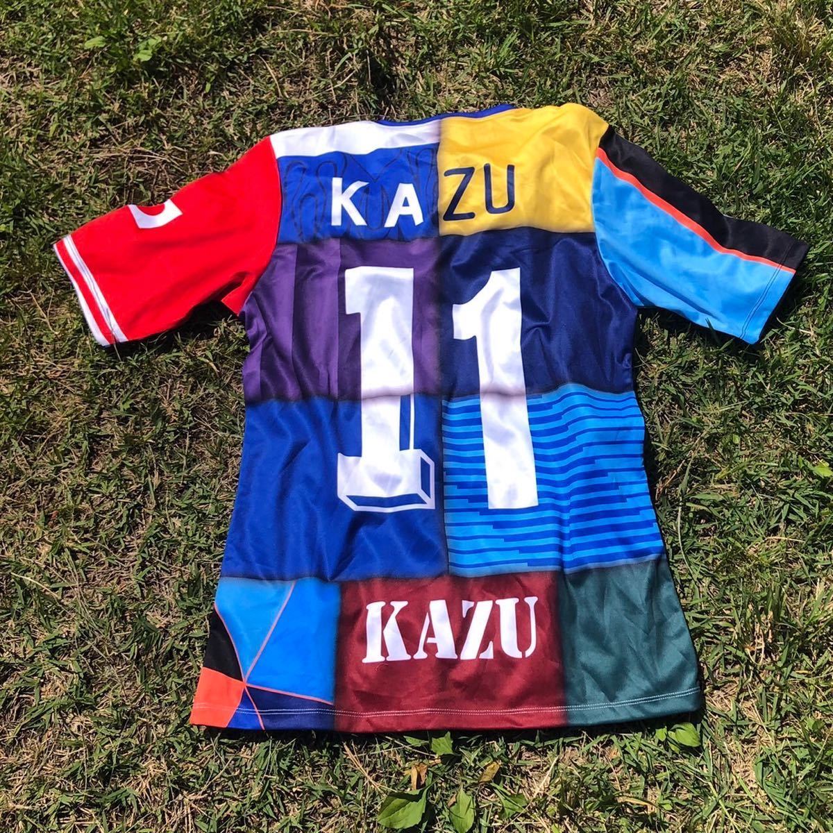 非売品【XLサイズ】三浦知良 歴代ミックスユニフォーム 日本代表 非売品【XLサイズ】三浦知良 歴代ミックスユニフォーム 日本代表