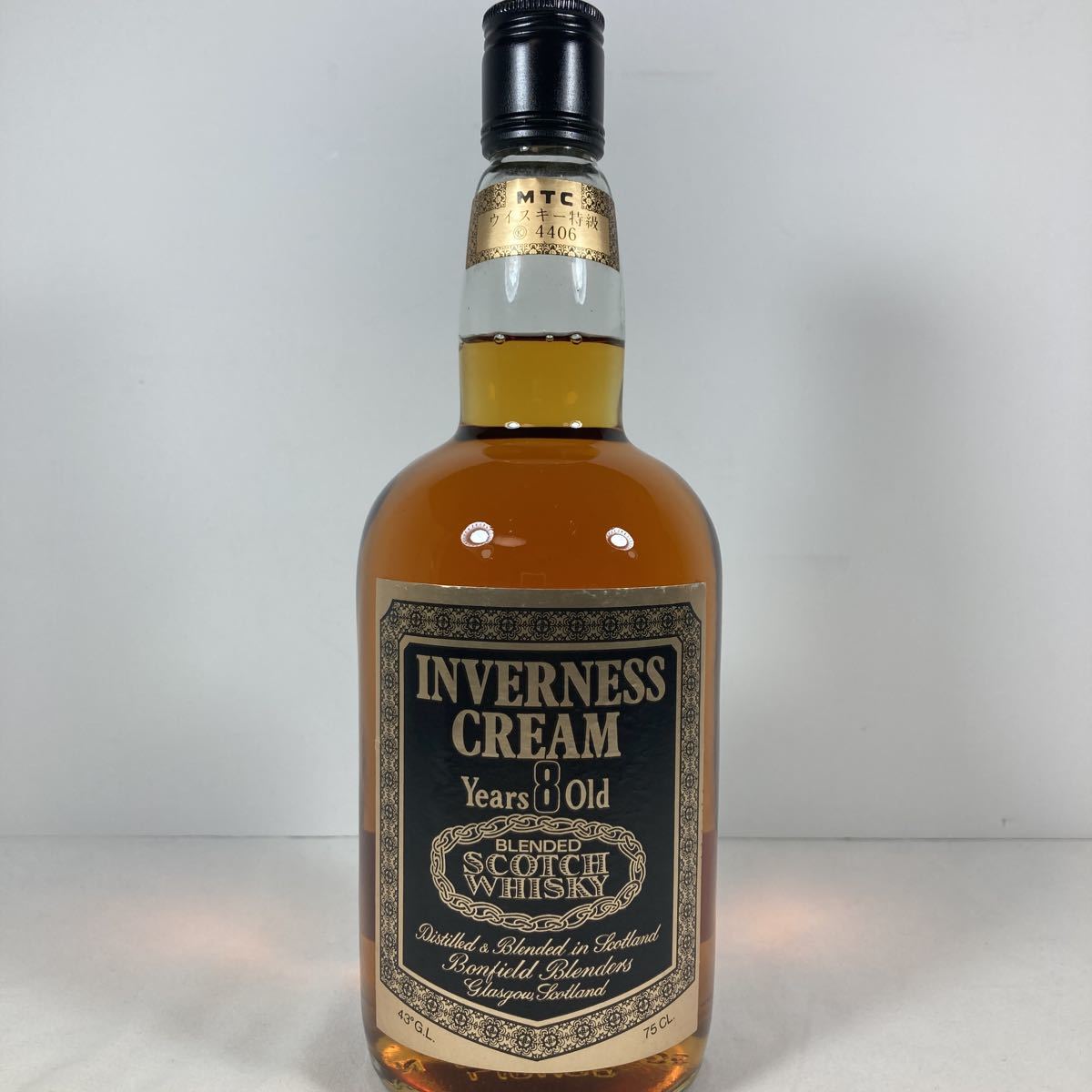 INVERNESS CREAM Years 8 Old Blended Scotch Whisky インヴァネス クリーム 8年